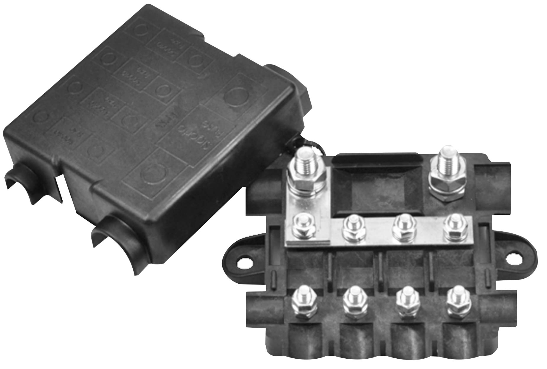 Sicherungshalter für 4x midiOTO- oder 1x megaOTO